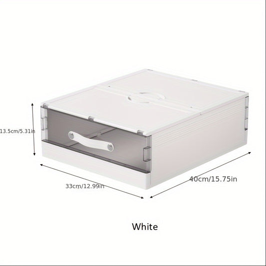1PC Foldable Storage Box Stackable Large Capacity Storage Case