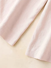  Wide Leg Trousers High Rise Pockets