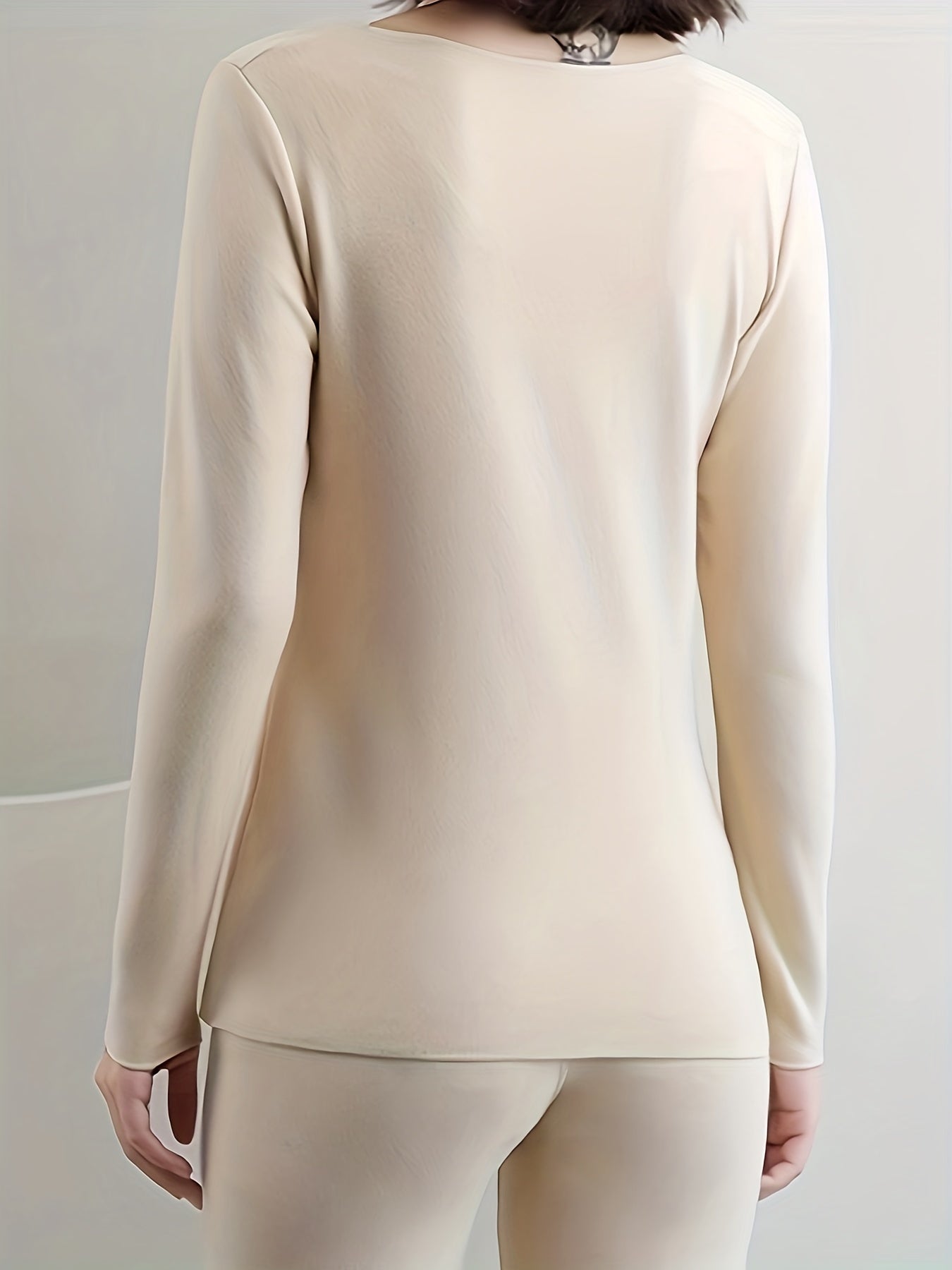 Soft Thermal Underwear Long Sleeve Top