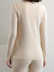 Soft Thermal Underwear Long Sleeve Top