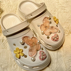 Butterfly Shoe Buckles Garden Shoes Decoration DIY Accessories