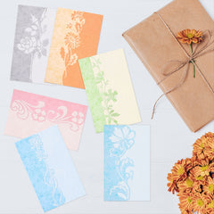 6pcs Flower Edge Metal Die Cuts For Card Making Assorted Flowers Cutting Dies