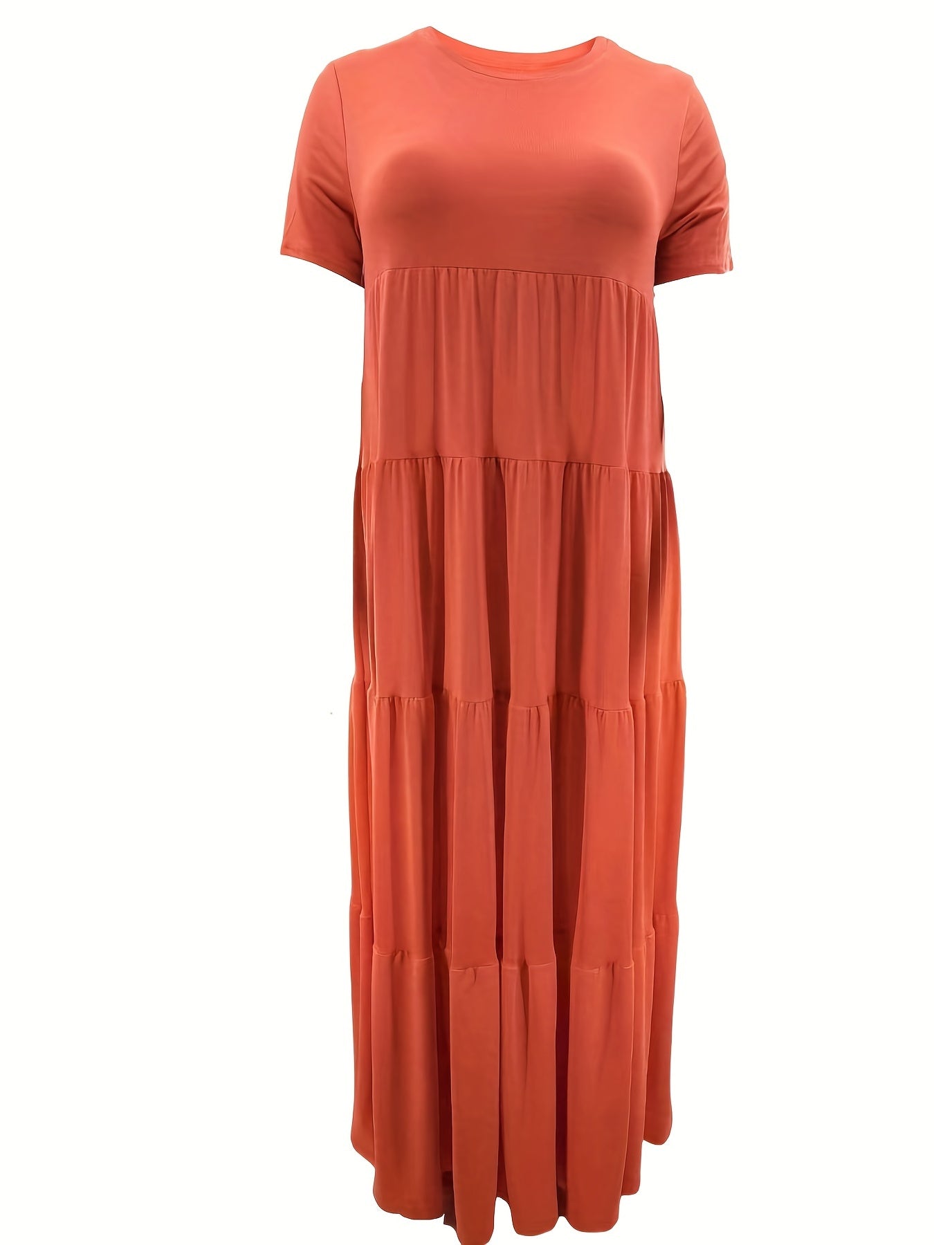  Women's High Stretch Smock Dress