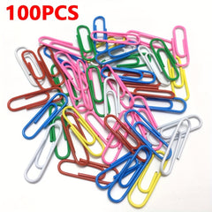 100pcs Mixed Paper Clips Set