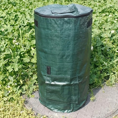 Collapsible Composting Fertilizer Maker with Lid
