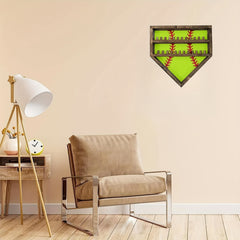 Wooden Baseball Softball Display Stand Decorations Item Display