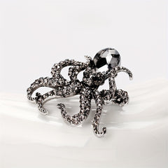 Men's Octopus Brooch Ocean Series Versatile Clothing Accessory