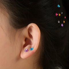 DIY Face Makeup Gem Sticker, Crystal Sticker for Halloween Fairy Style