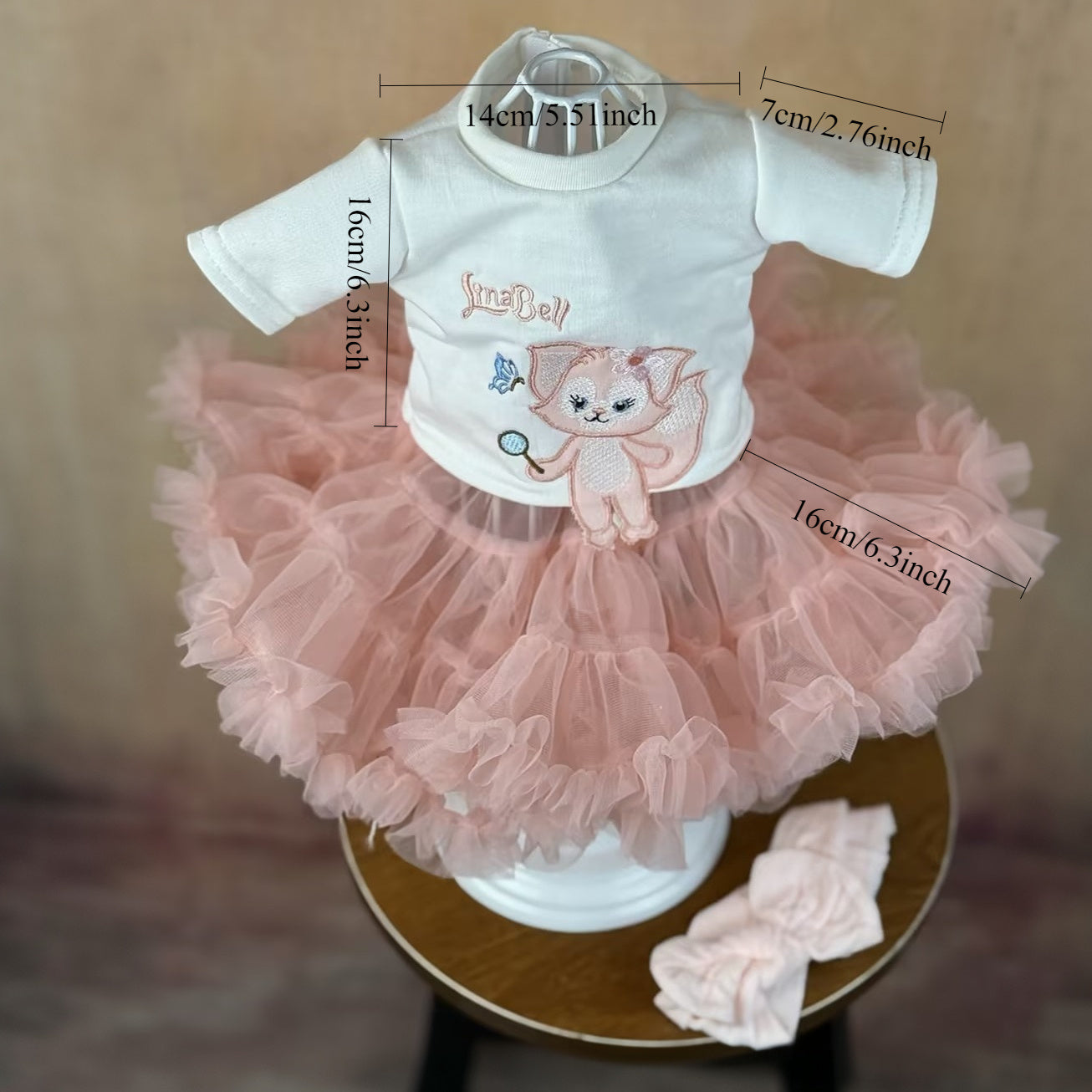 Princess Dress Set for 19-22inch Reborn Dolls