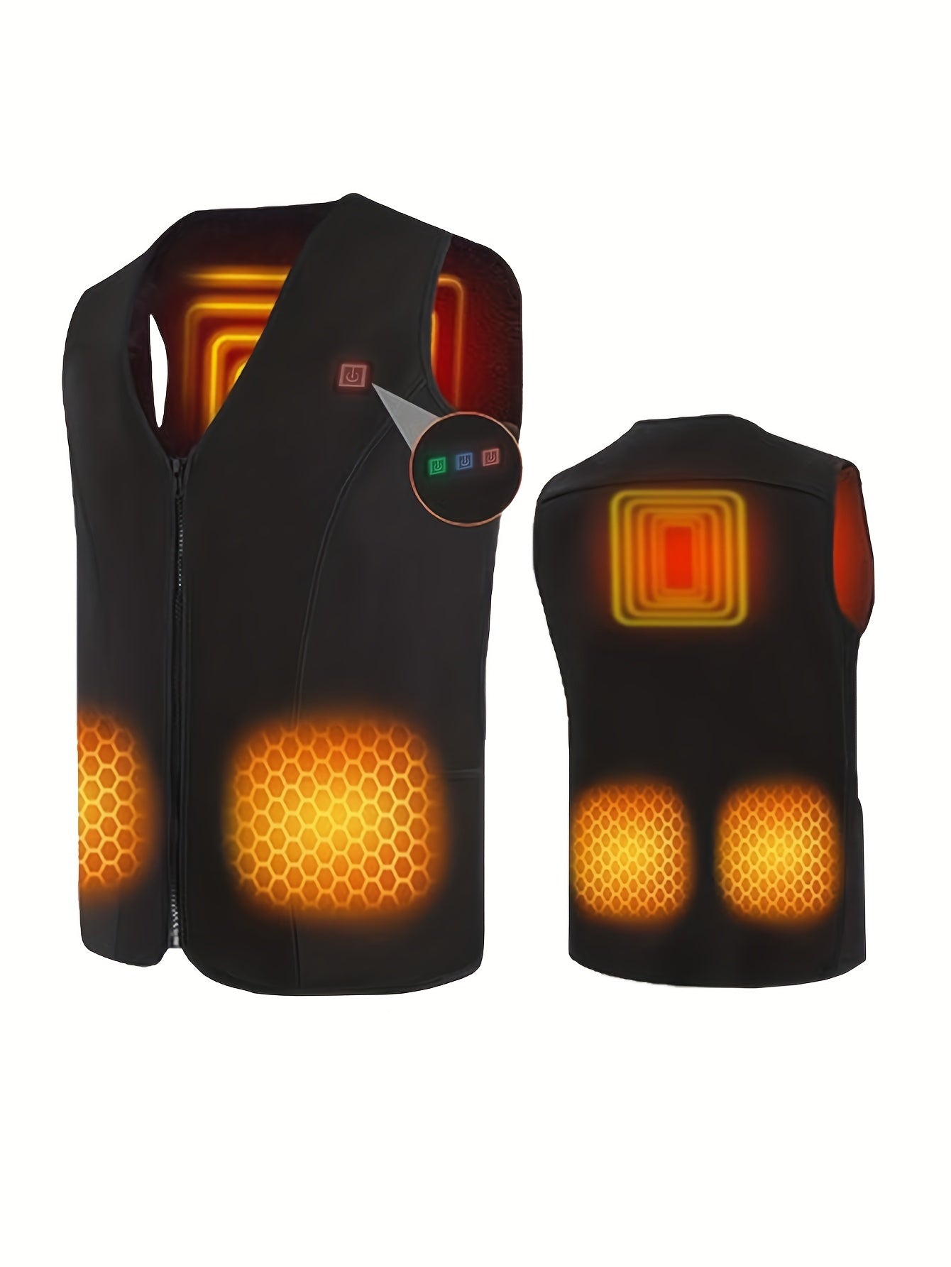 Men's Heated Vest for Outdoor Activities