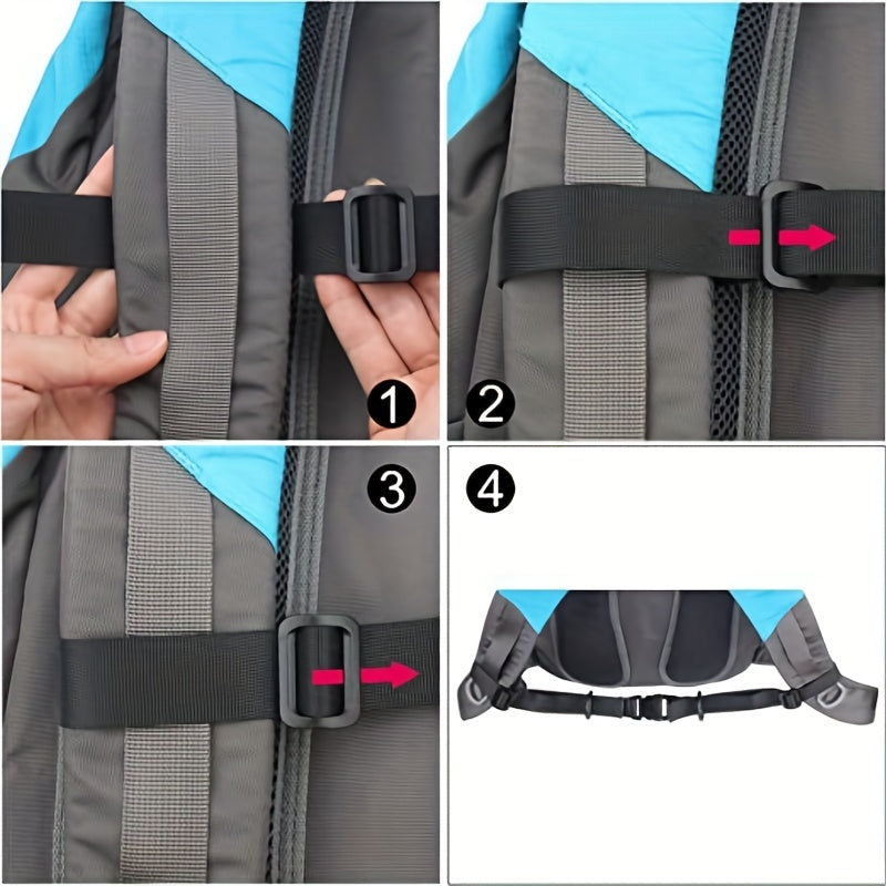 Adjustable Chest Strap with Whistle Buckle for Outdoor Adventures