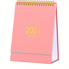 Desk Calendar Standing Flip Small Desktop Calendar