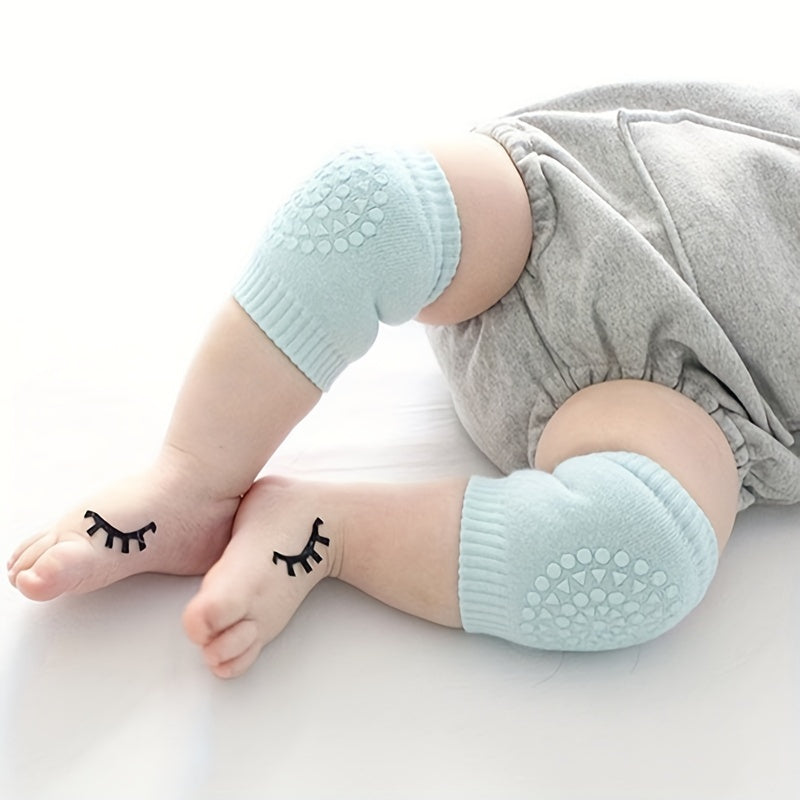 2pcs Baby Soft Knee Elbow Pads Anti-slip Safety Protector Leg Cushion