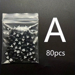 Acrylic Letter Beads 1120pcs Set DIY Bracelet Jewelry Beading