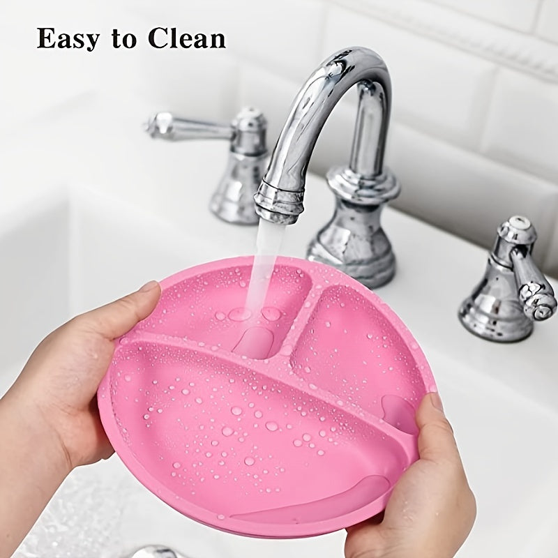 Silicone Suction Bowl Set for Mess-Free Baby Mealtime