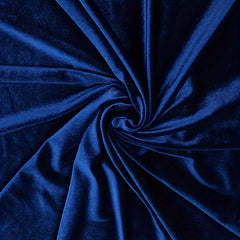 Golden Velvet Multicolor Elastic Fabric 0.91m