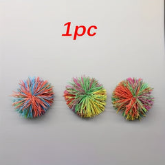 Colorful Sensory Play Balls Soft Bouncy & Elastic Plastic Balls