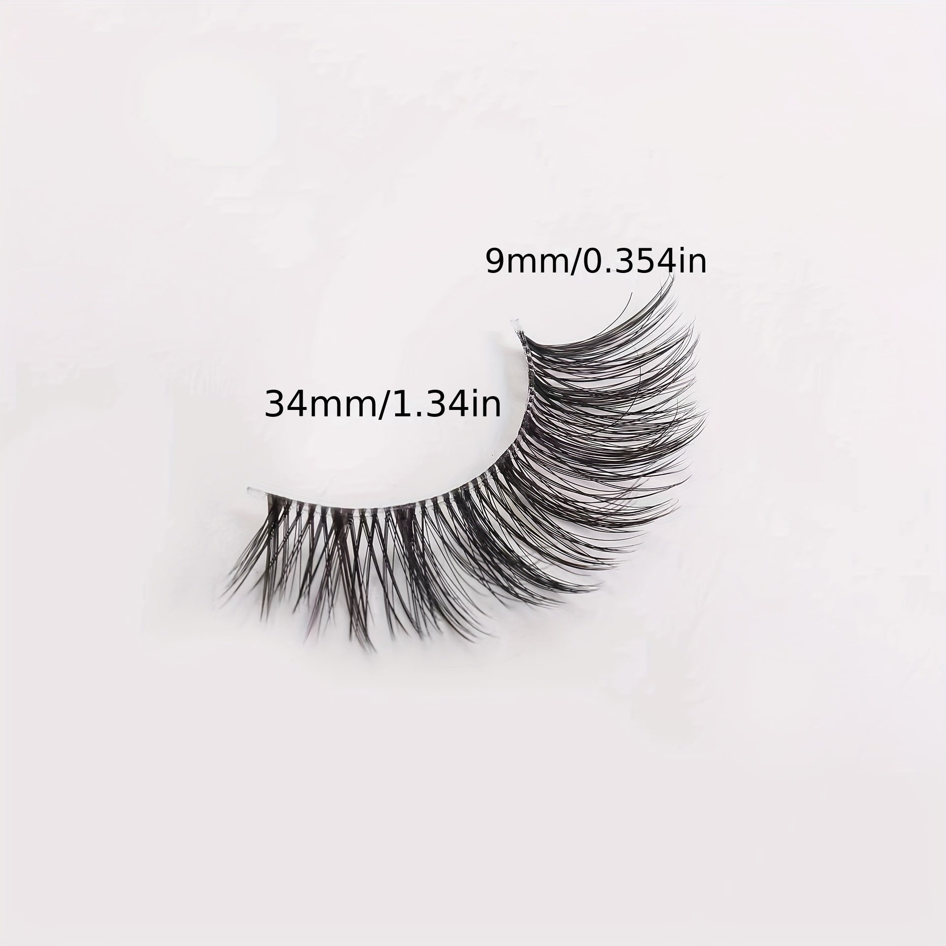 7 Pairs Thick 3D Curling False Eyelashes Fluffy Volume D Curl Lashes