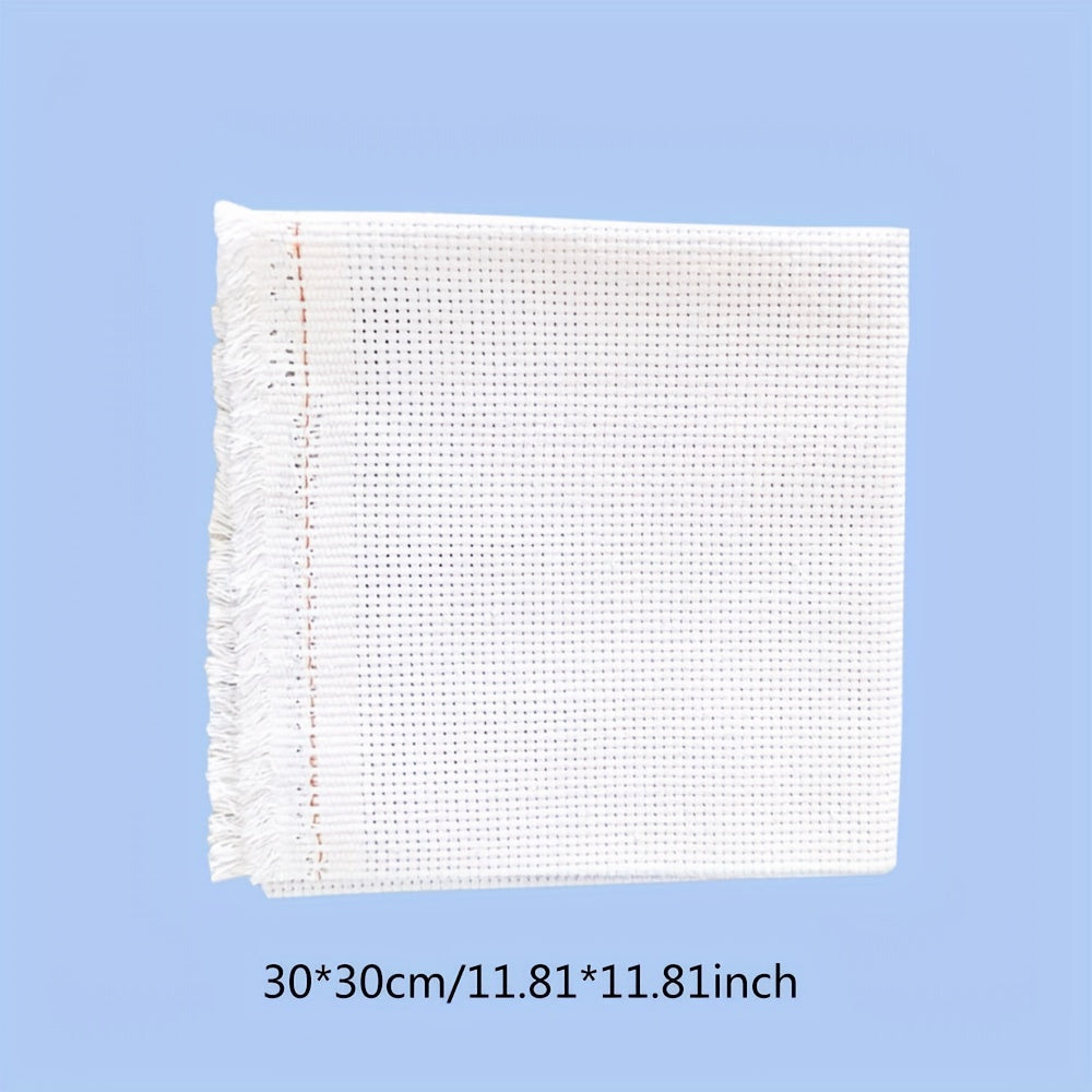 1pc Cross Stitch Fabric Polyester Cotton Embroidery Cloth