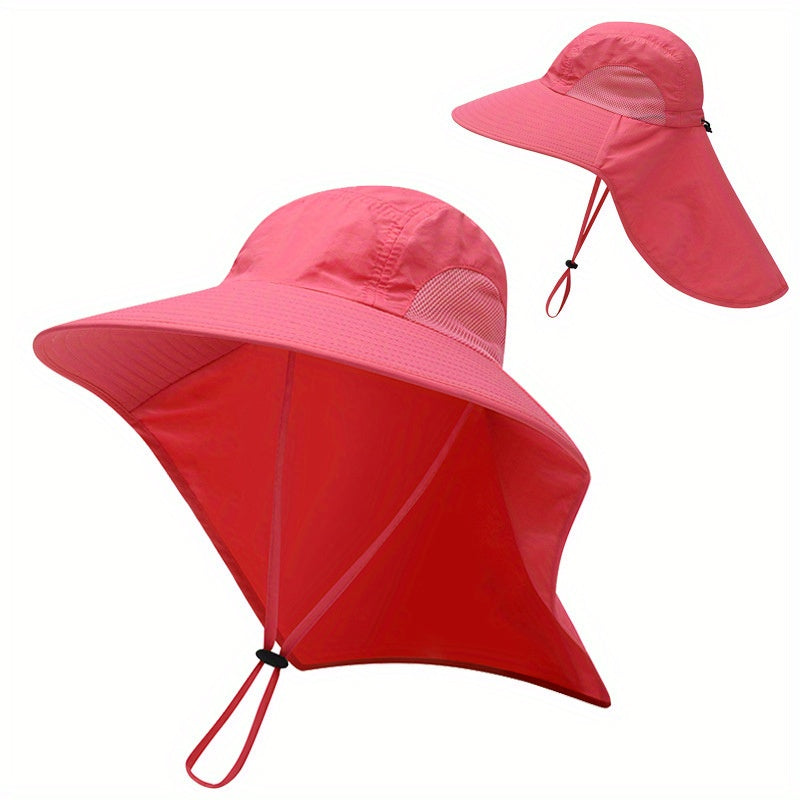 Outdoor Bucket Hat Men's Women's Summer Sunscreen UV Protection Fishing Hat
