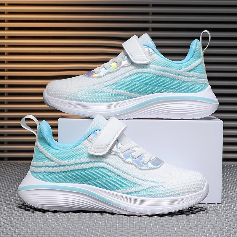Girl's Breathable Running Shoes Comfy Non Slip Soft Sole Sneakers