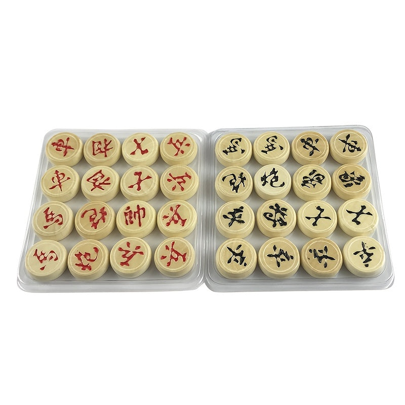 Wooden Chess Set Kids Foldable Chess Set Traditional Strategy Game Portable