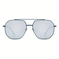 Men's Retro Large Frame Sunglasses UV Resistant for Holiday Outdoor Beach