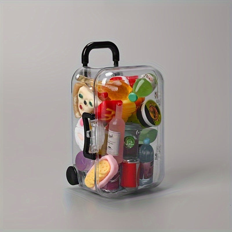 16pcs Suitcase Faux Food Props Cake Models Photography Prop