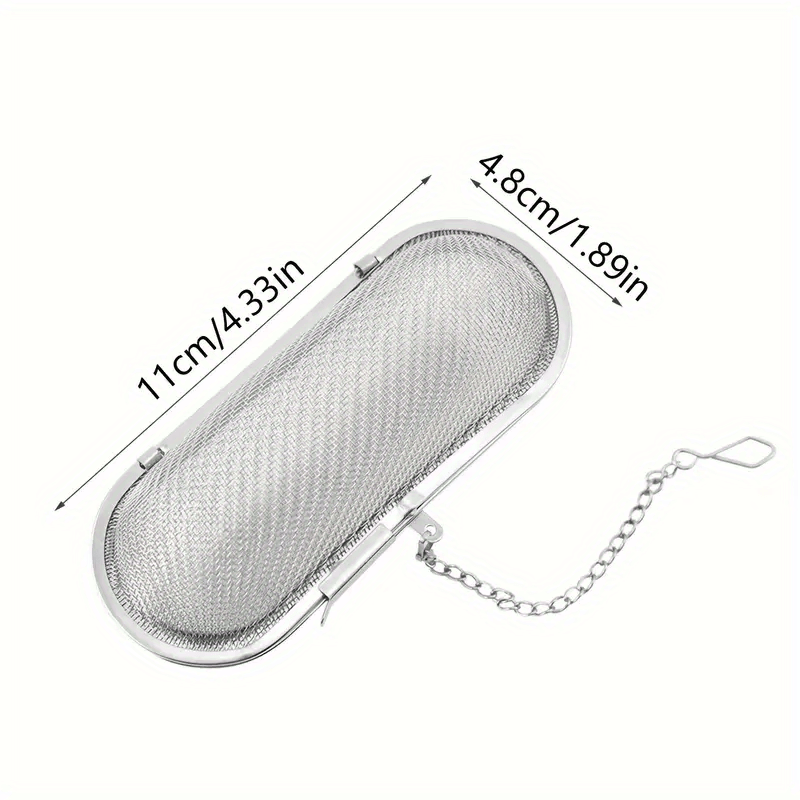 Stainless Steel Spice Infuser Fine Mesh Tea Herbal Strainer