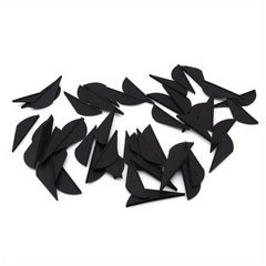 50pcs Rubber Feather Arrows for Accurate Archery with Compound Bow