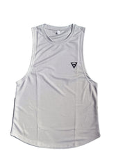 Men's Sleeveless Workout Tank Top Active Mid Stretch Breathable Crew Neck
