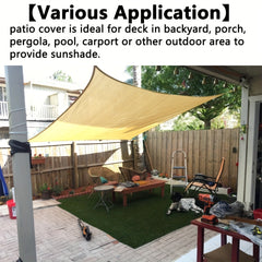 Durable Shade Sail Canopy for Garden & Patio