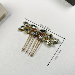 Crystal Rhinestone Hair Comb Head Jewelry Bridal Wedding Hair Accessories
