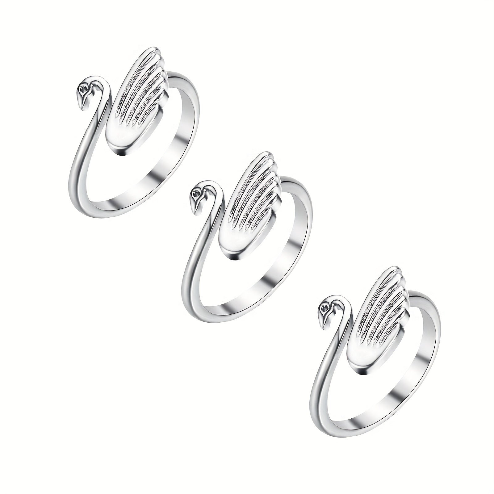 3pcs Adjustable Crochet Loop Hooks Finger Yarn Guide Holder Thimbles