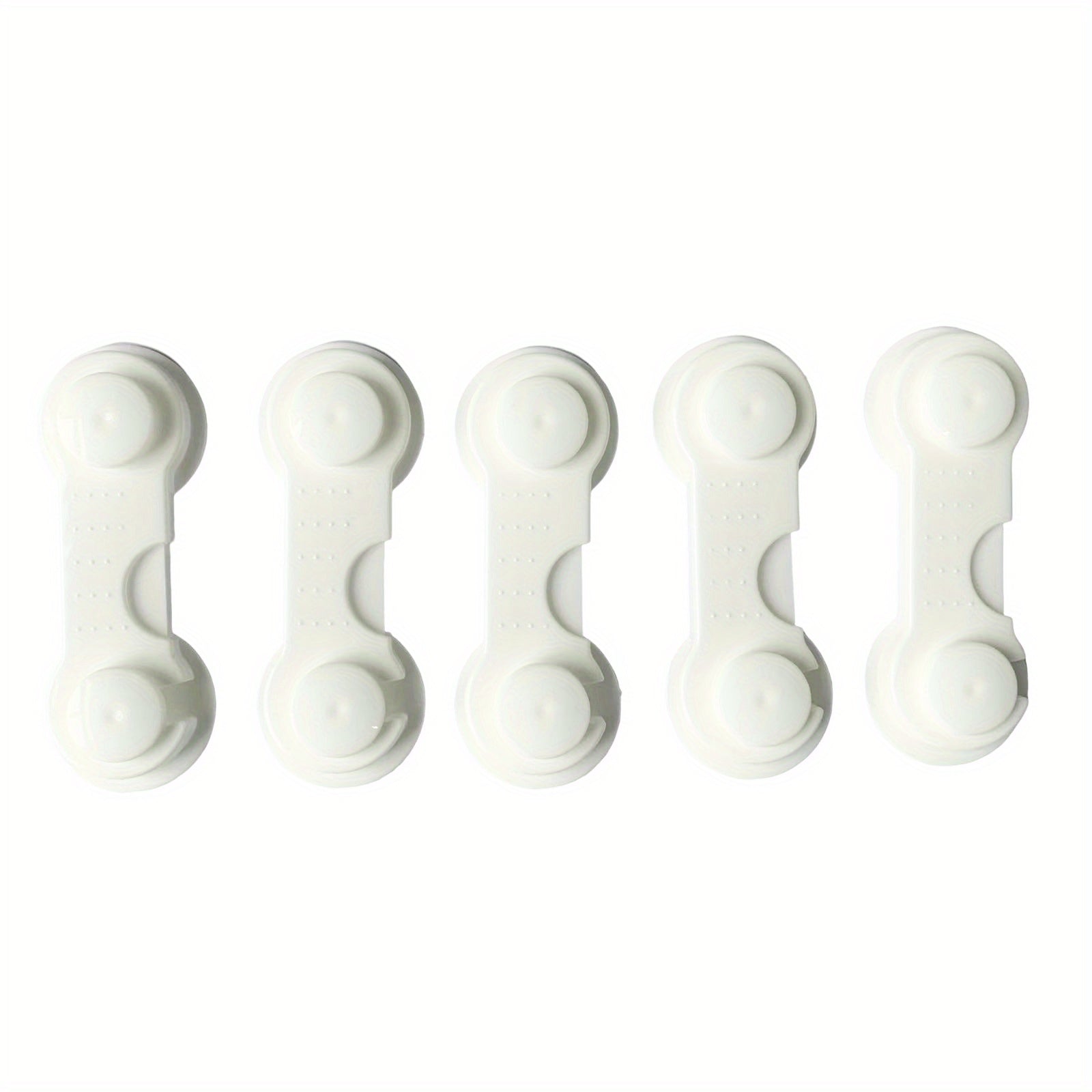 5 Pack Adjustable Drawer Locks - Child Safety Locks for Baby Proofing
