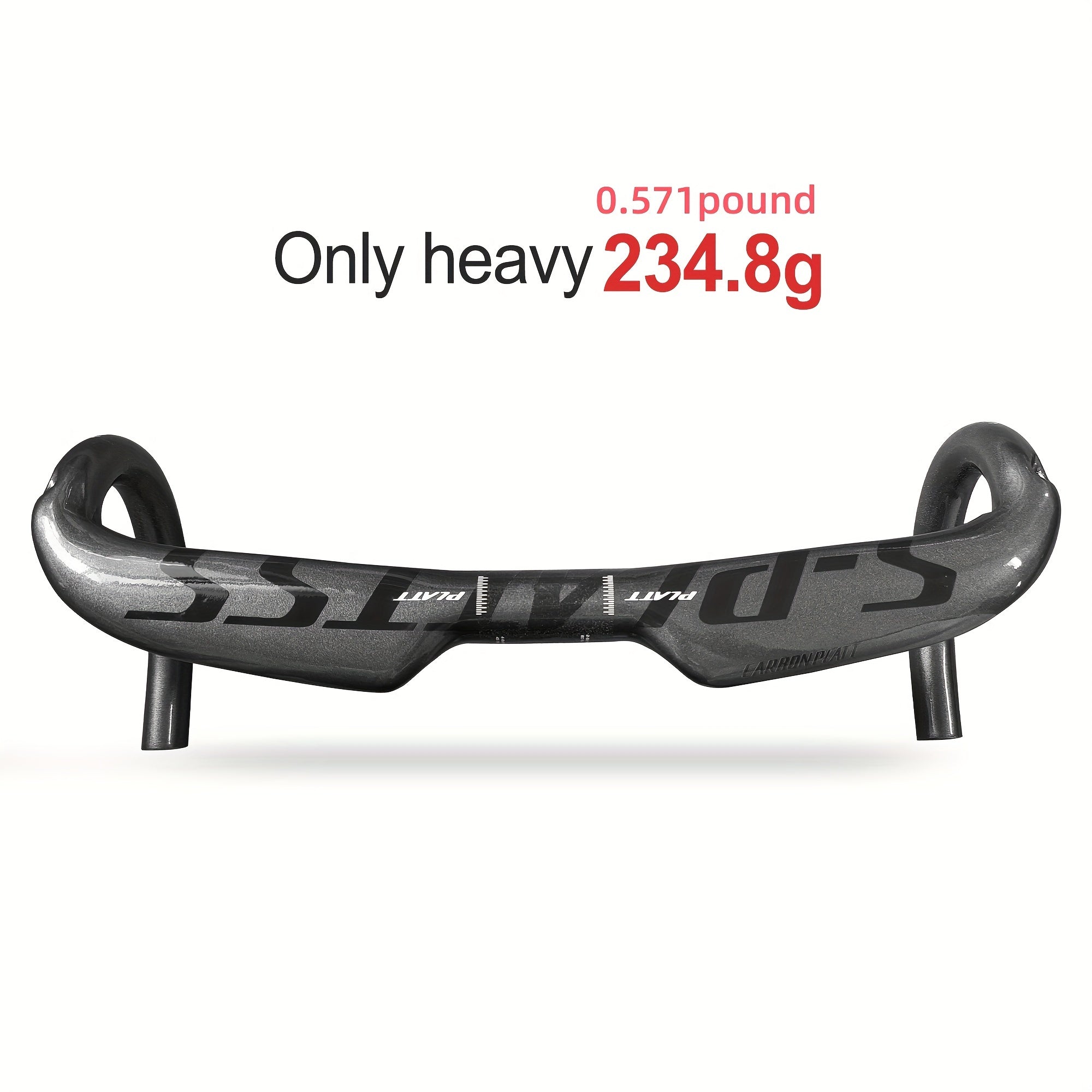 Carbon Road Handlebar Bicycle Accessories Red Silver Full Carbon Handlebar 31.8