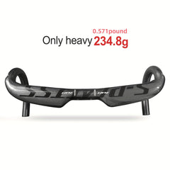 Carbon Road Handlebar Bicycle Accessories Red Silver Full Carbon Handlebar 31.8
