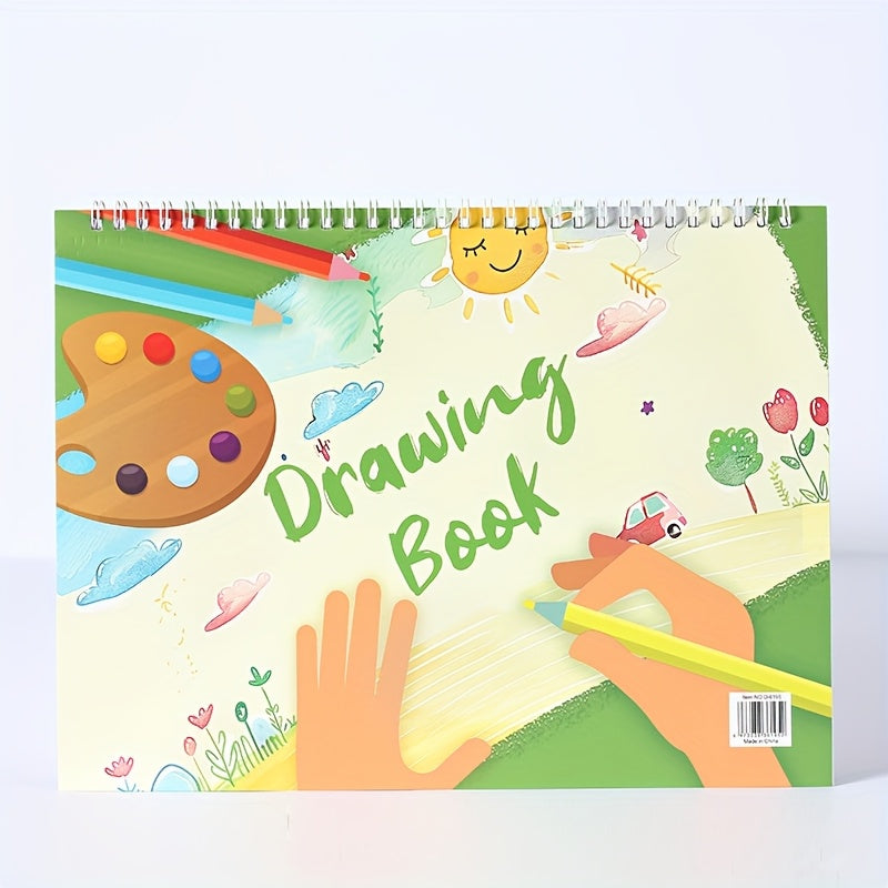 Art A4 Thick Ruled Sketchbook Top Spiral Binding