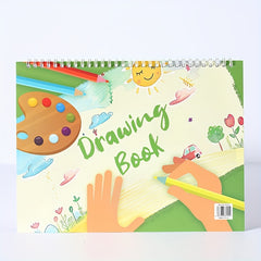 Art A4 Thick Ruled Sketchbook Top Spiral Binding