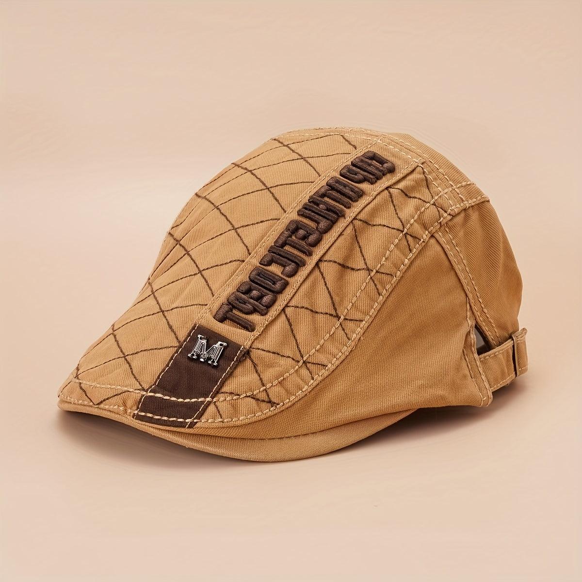 Washed Denim Curved Brim Baseball Cap