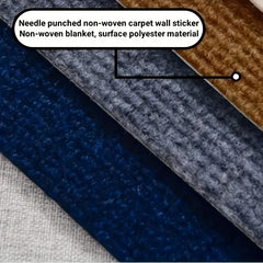 10pcs Self Adhesive Tile Carpet - Easy Install, Durable, Non-slip