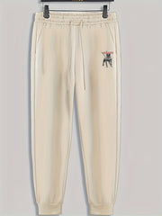Spooky Animal Print Men's Pants Sweatpants Casual Trousers