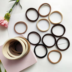 25pcs Large Elastic Hair Ties for Girls No Damage Hair Bands Hair Accessories