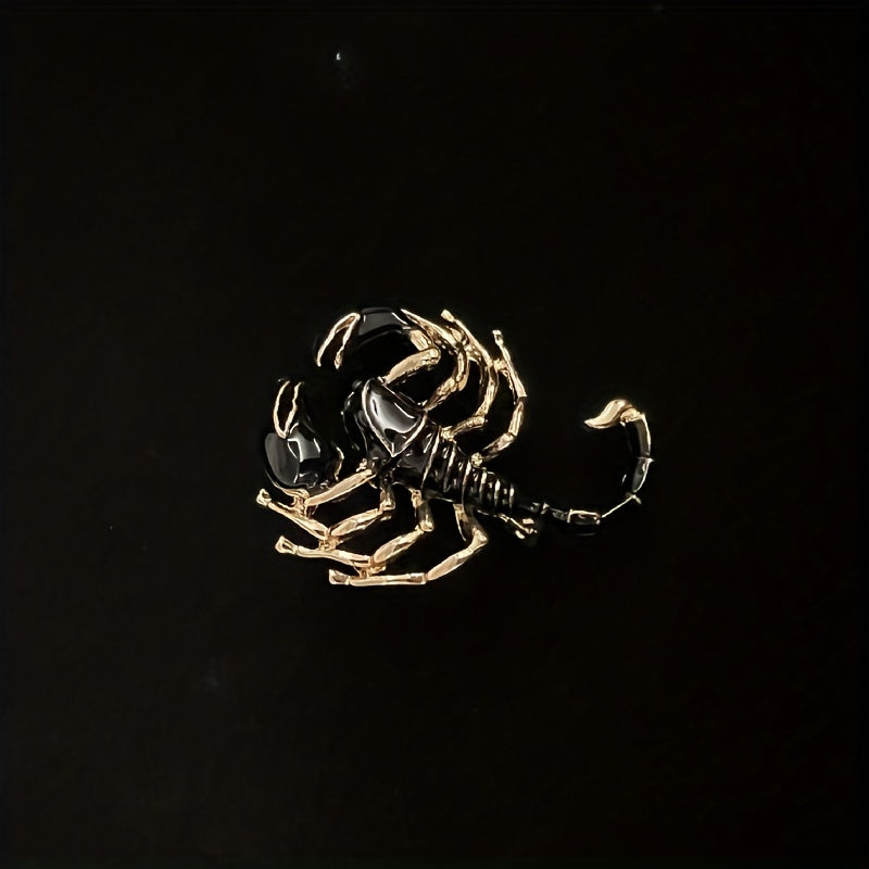 Men's Scorpion Pins, Animal Themed Fashion Accessories