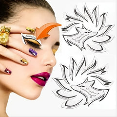 Professional Eyeliner Stencil Eyeshadow Stencil Set 4 Styles