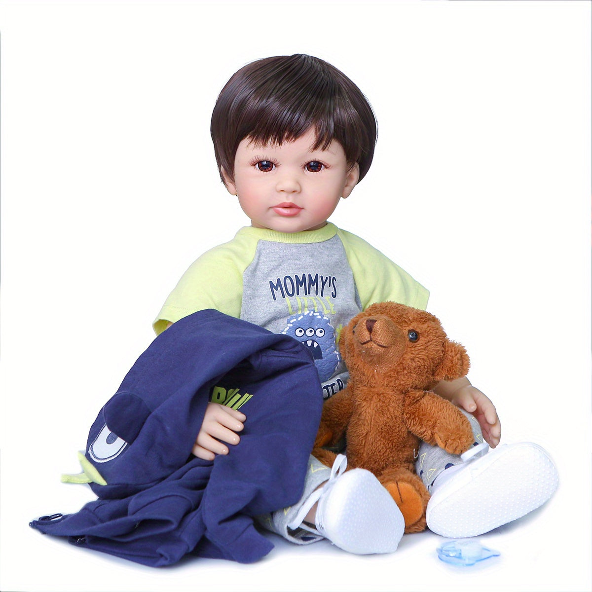 24in Reborn Doll Real Life Soft Body Doll Birthday