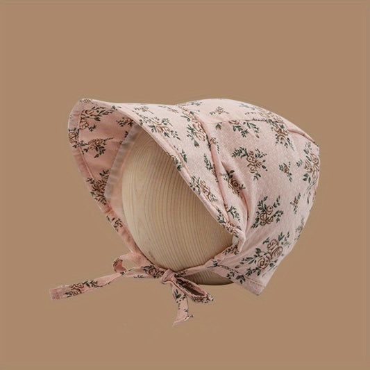 Stylish Floral Baby Hat for Sun Protection
