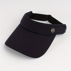 Solid Visor Hat Casual Sunshade Sports Golf Baseball Cap Unisex Lightweig...