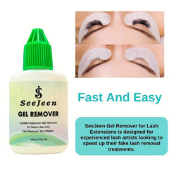 Gel Remover For Eyelash Extension Glue 15ml Lash Glue Clear Gel Remover