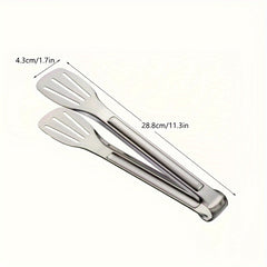 Stainless Steel Tong Skewer Food Tongs BBQ Tool Vegetable Tong